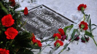 Memorial to German Communist heroes Luxemburg, Liebknecht, and Thälmann desecrated