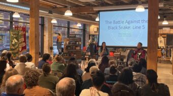 Ojibwe leaders stress the dangers of Enbridge’s Line 5 pipeline