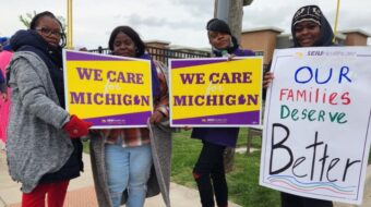 Detroit-area nursing home workers strike over staffing shortages and bad conditions for residents